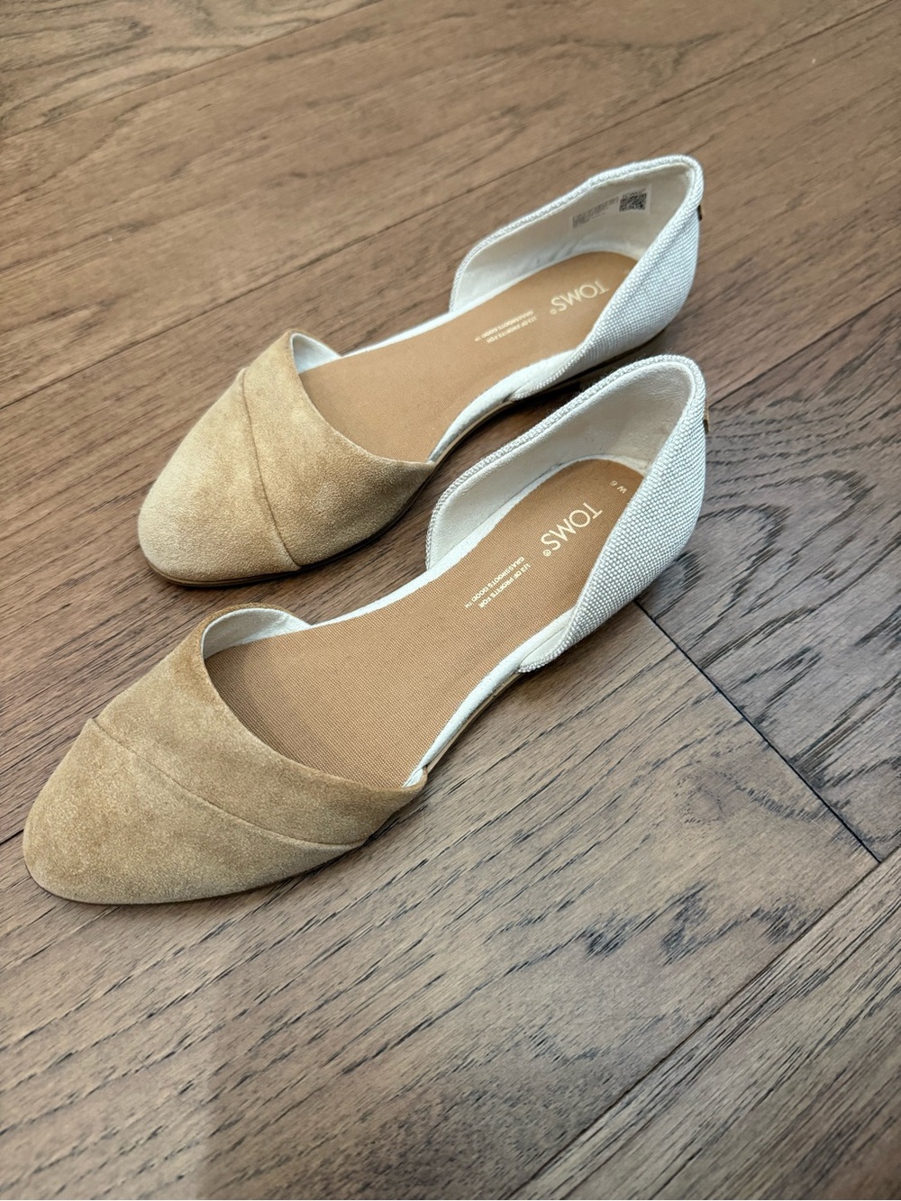 Toms Two-Tone Gemma Flats - Picture 3 of 7